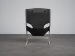 Rare Leather Lounge Chair by Pierre Thielen for Metz & Co., Netherlands, 1960s