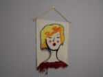 “Singer” Textile Wall Hanging by Mathilde Renes, Netherlands, 2018