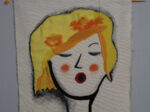 “Singer” Textile Wall Hanging by Mathilde Renes, Netherlands, 2018